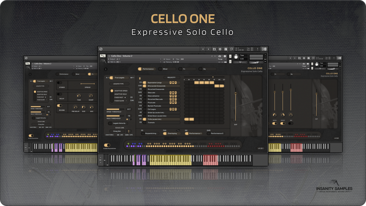 CELLO ONE - Expressive Solo Cello – Insanity Samples
