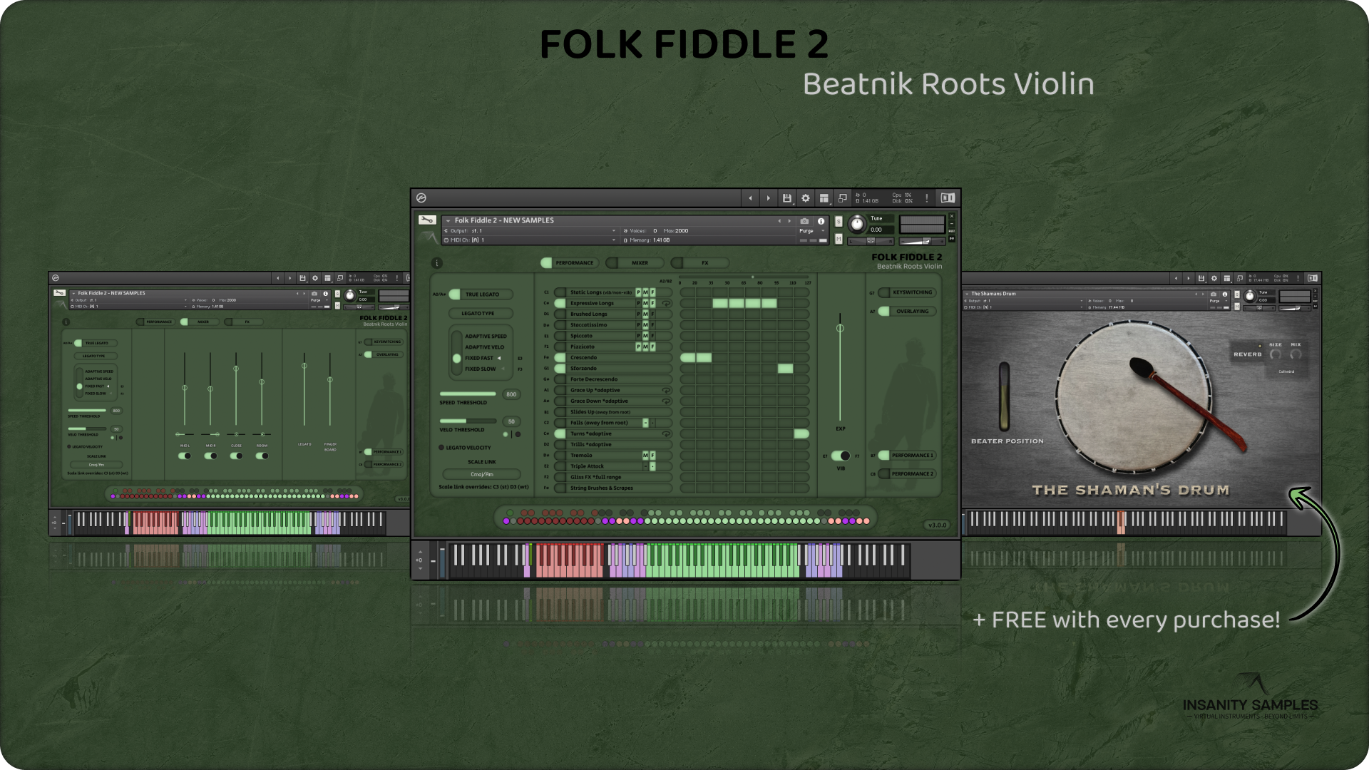 FOLK FIDDLE 2 - Beatnik Roots Violin