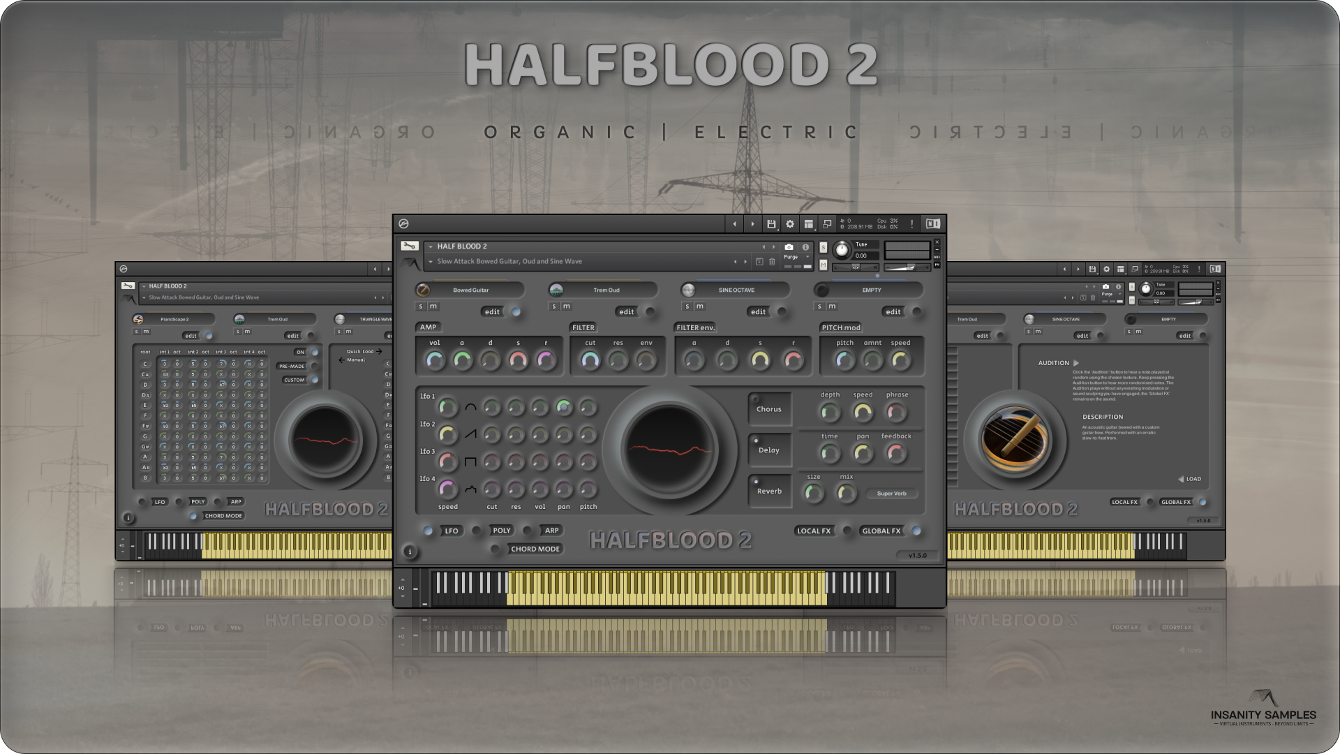HALFBLOOD 2 - Organic / Electric Hybrid Engine