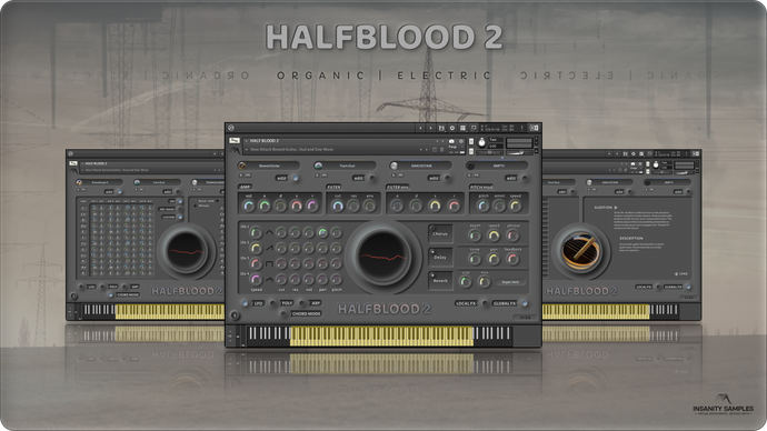 HALFBLOOD 2 - Organic / Electric Hybrid Engine