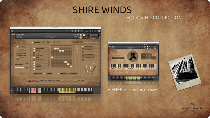 SHIRE WINDS - The Folk Woodwind Collection