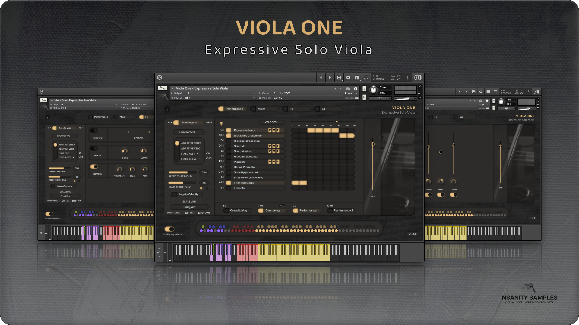 VIOLA ONE - Expressive Solo Violin