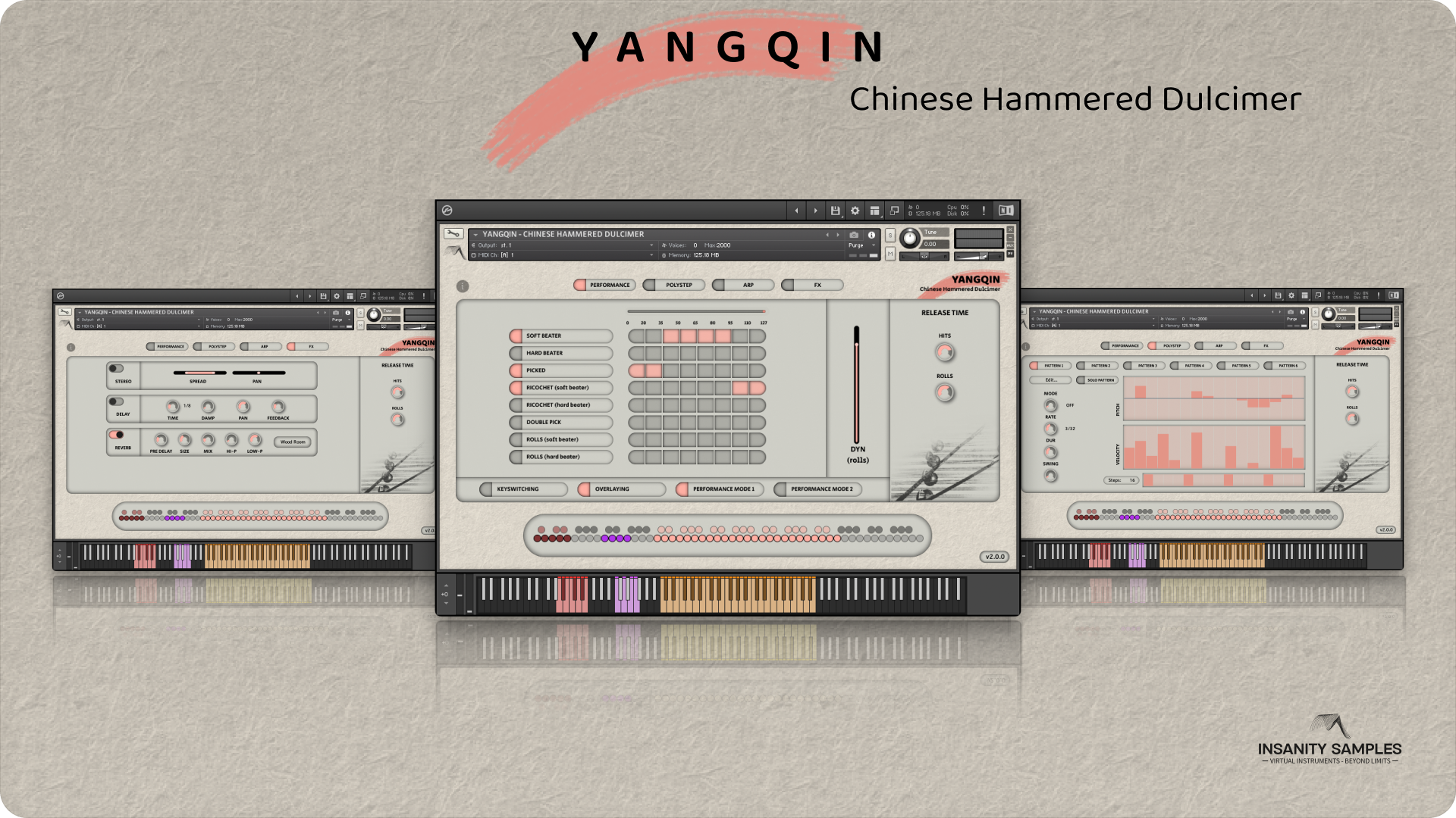 YANGQIN - Chinese Hammered Dulcimer