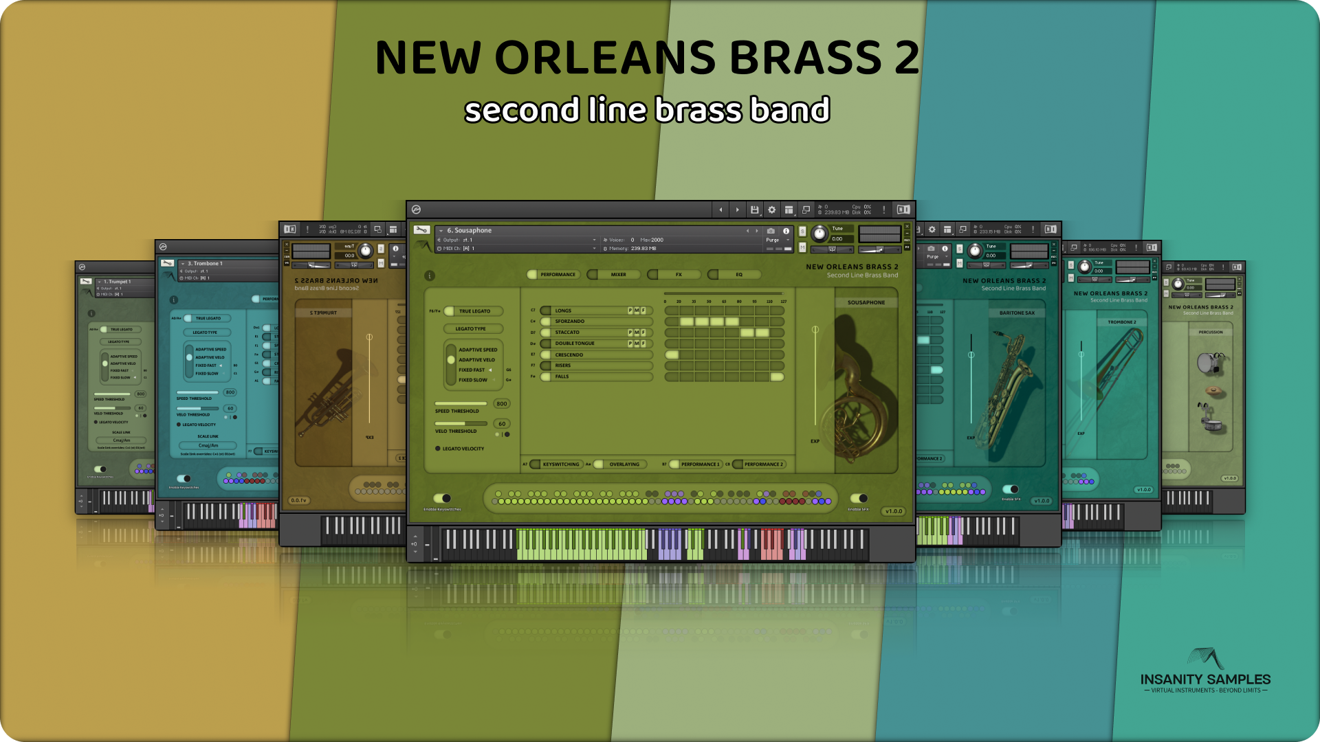 NEW ORLEANS BRASS 2 - Second Line Brass Band