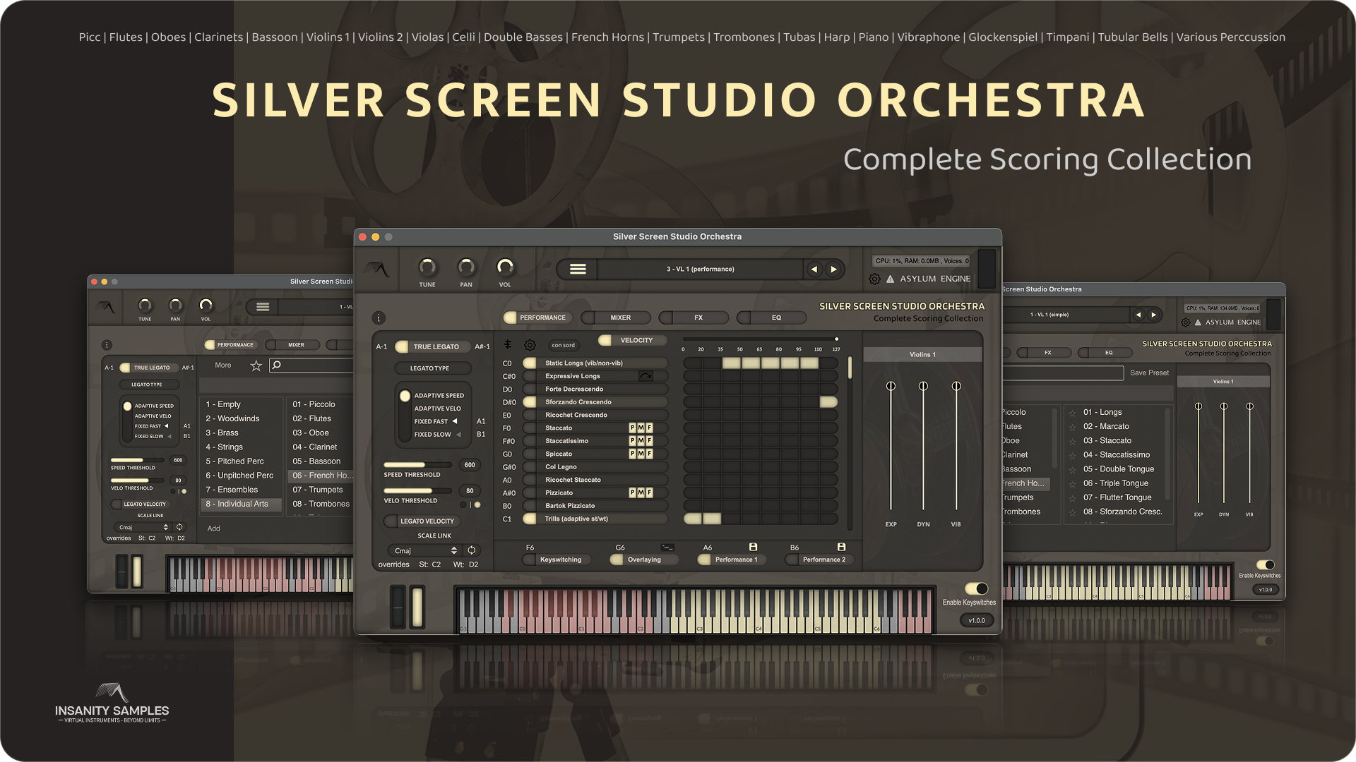 Silver Screen Studio Orchestra – Insanity Samples