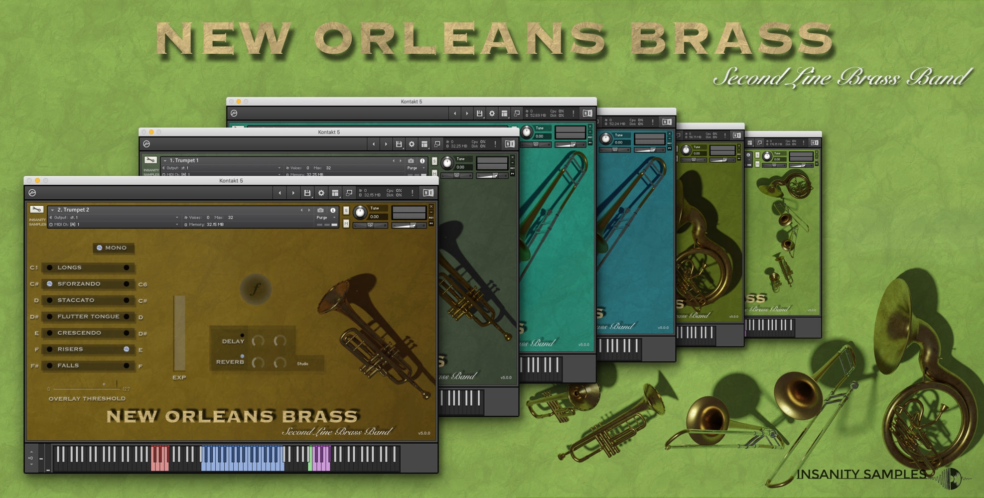 NEW ORLEANS BRASS - A 5 Instrument Brass Powerhouse
