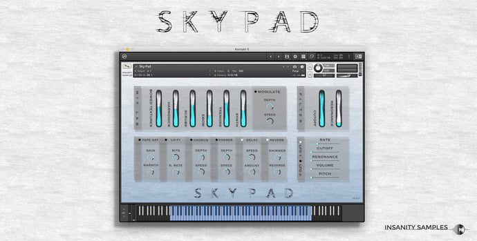 SKYPAD - Ethereal Pad Instrument from Organic Sources